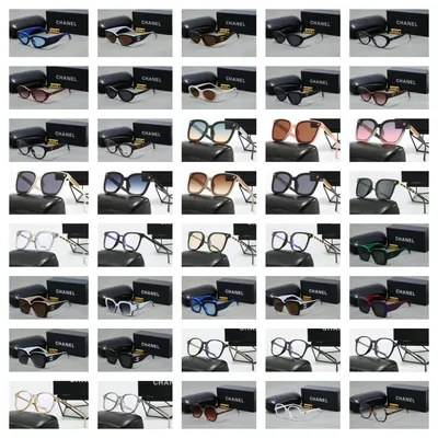 Grid of sunglasses in black and tortoiseshell frames